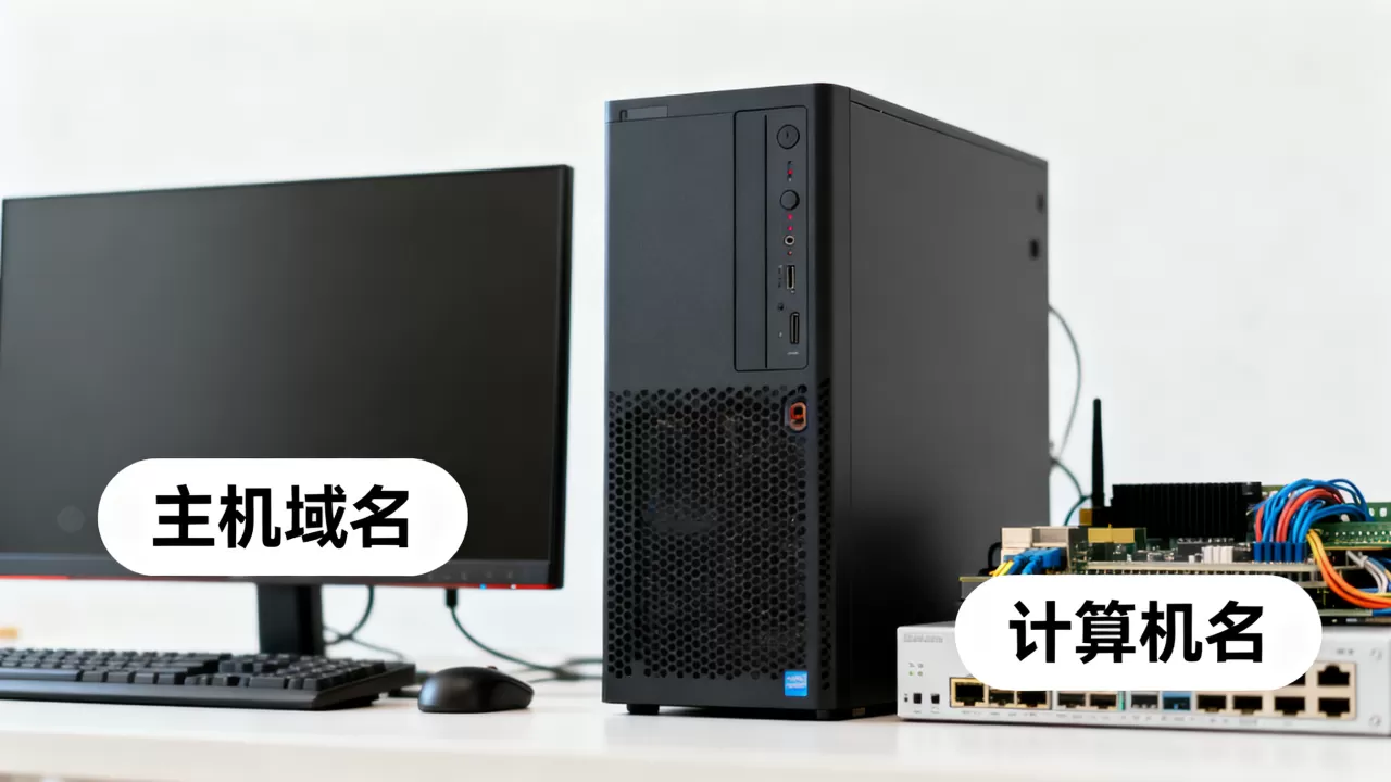 主机域名与计算机名有何区别及关联,如何区分域名和计算机名 主机域名与计算机名有何区别及关联,如何区分域名和计算机名