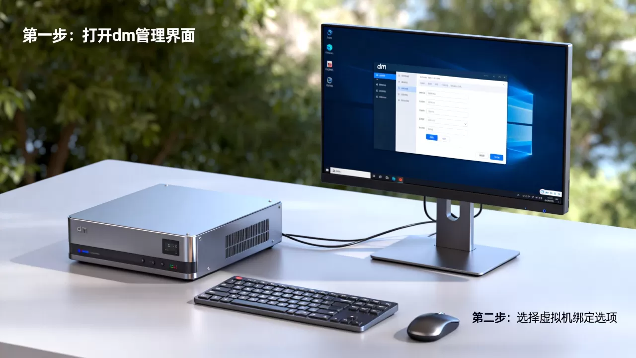 dm如何绑定虚拟机?操作步骤与注意事项有哪些? dm如何绑定虚拟机?操作步骤与注意事项有哪些?