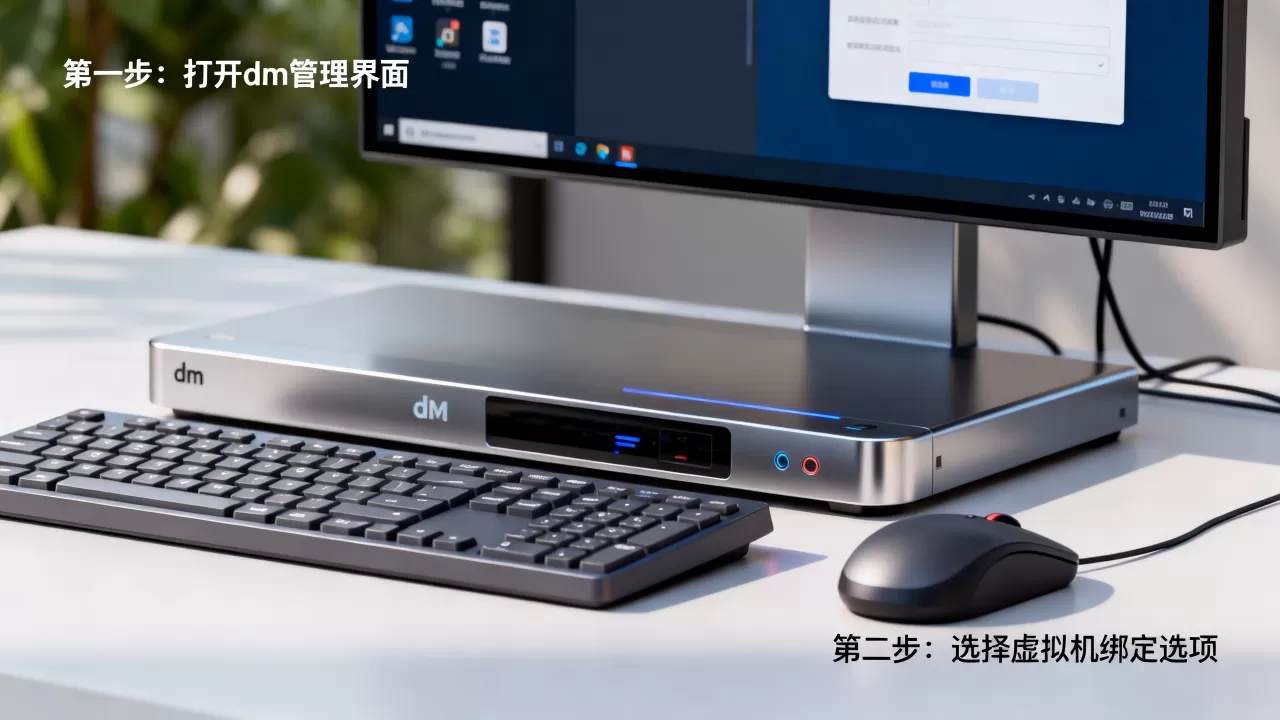dm如何绑定虚拟机?操作步骤与注意事项有哪些? dm如何绑定虚拟机?操作步骤与注意事项有哪些?