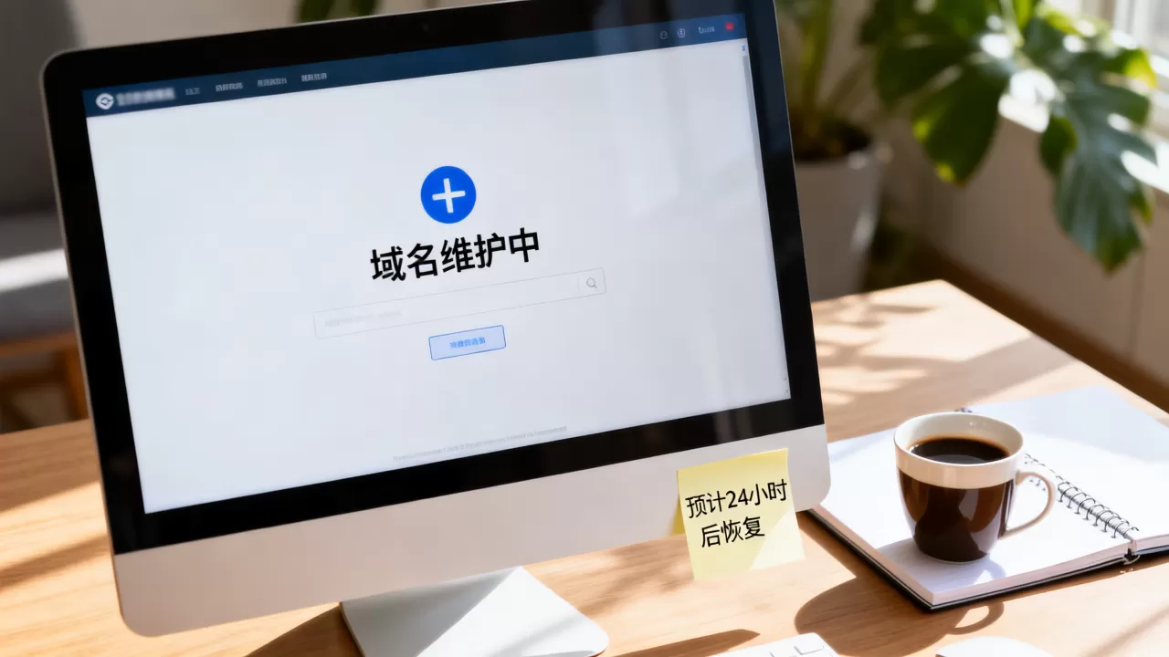 网站域名维护中怎么办?,多久能恢复正常访问? 网站域名维护中怎么办?,多久能恢复正常访问?