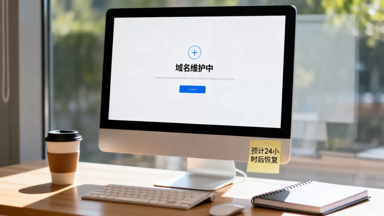 网站域名维护中怎么办?,多久能恢复正常访问? 网站域名维护中怎么办?,多久能恢复正常访问?