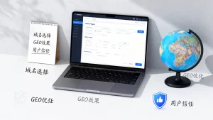如何优化选择域名才能提升网站GEO效果与用户信任度？域名怎么选
