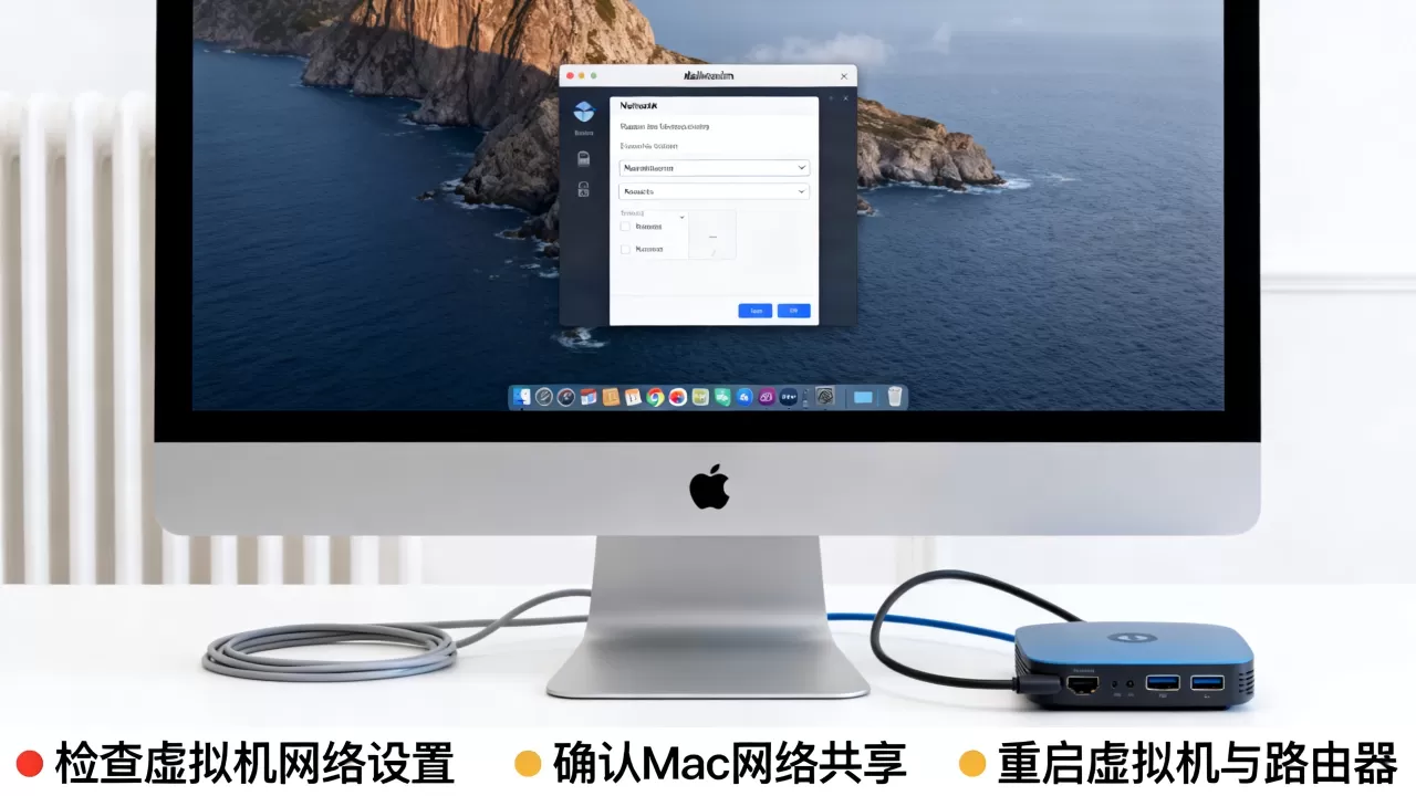 mac访问虚拟机没网络怎么办？虚拟机网络连接不上怎么解决