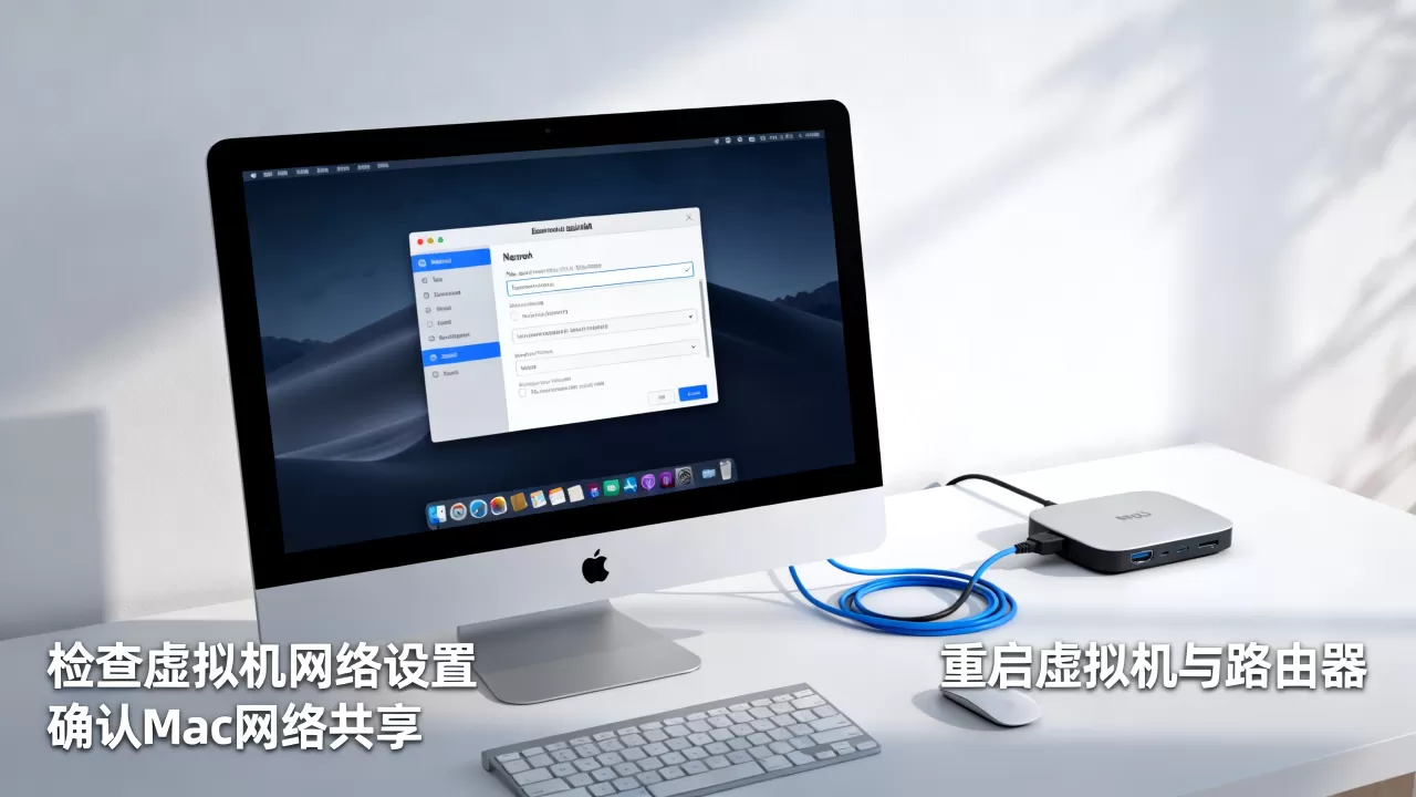 mac访问虚拟机没网络怎么办？虚拟机网络连接不上怎么解决
