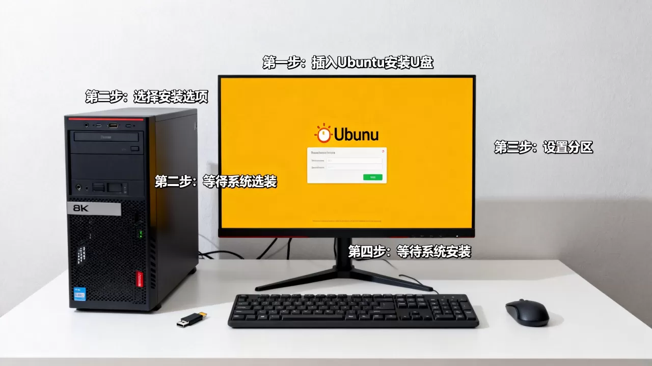 服务器装Ubuntu系统安装教程步骤详细吗，新手能跟得上吗，Ubuntu安装教程有哪些步骤