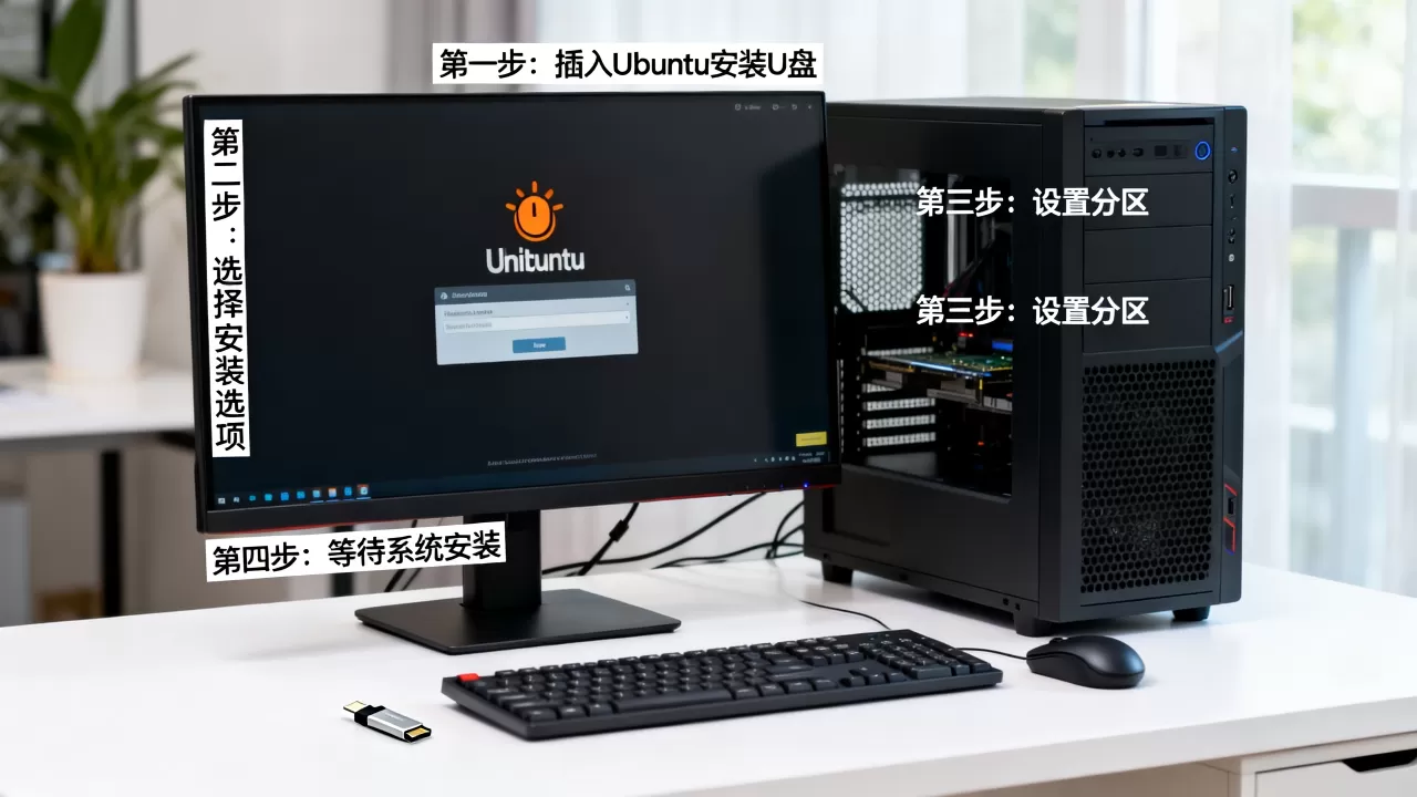 服务器装Ubuntu系统安装教程步骤详细吗，新手能跟得上吗，Ubuntu安装教程有哪些步骤