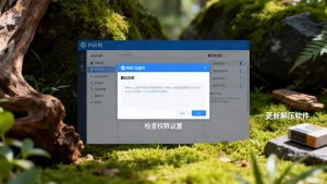 虚拟机里rar解压失败怎么办？权限不足还是软件不兼容怎么解决？