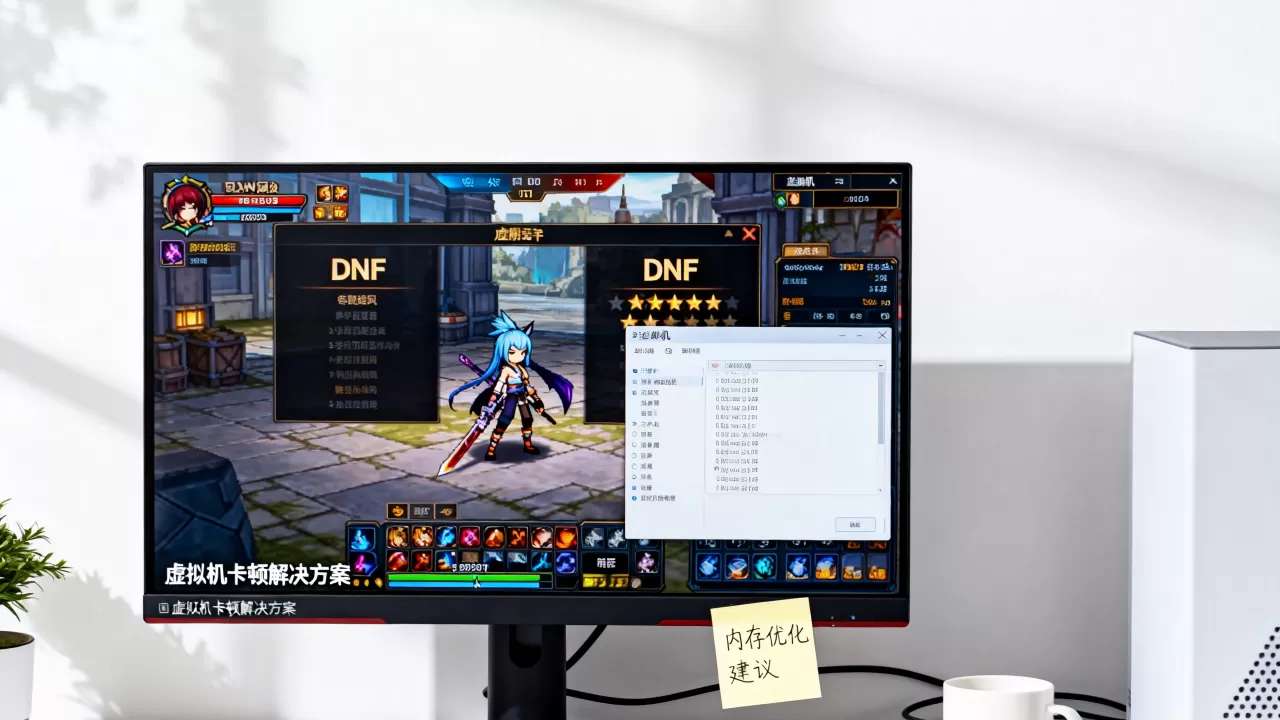 dnf构建虚拟机卡顿怎么办？，低配电脑怎么流畅玩