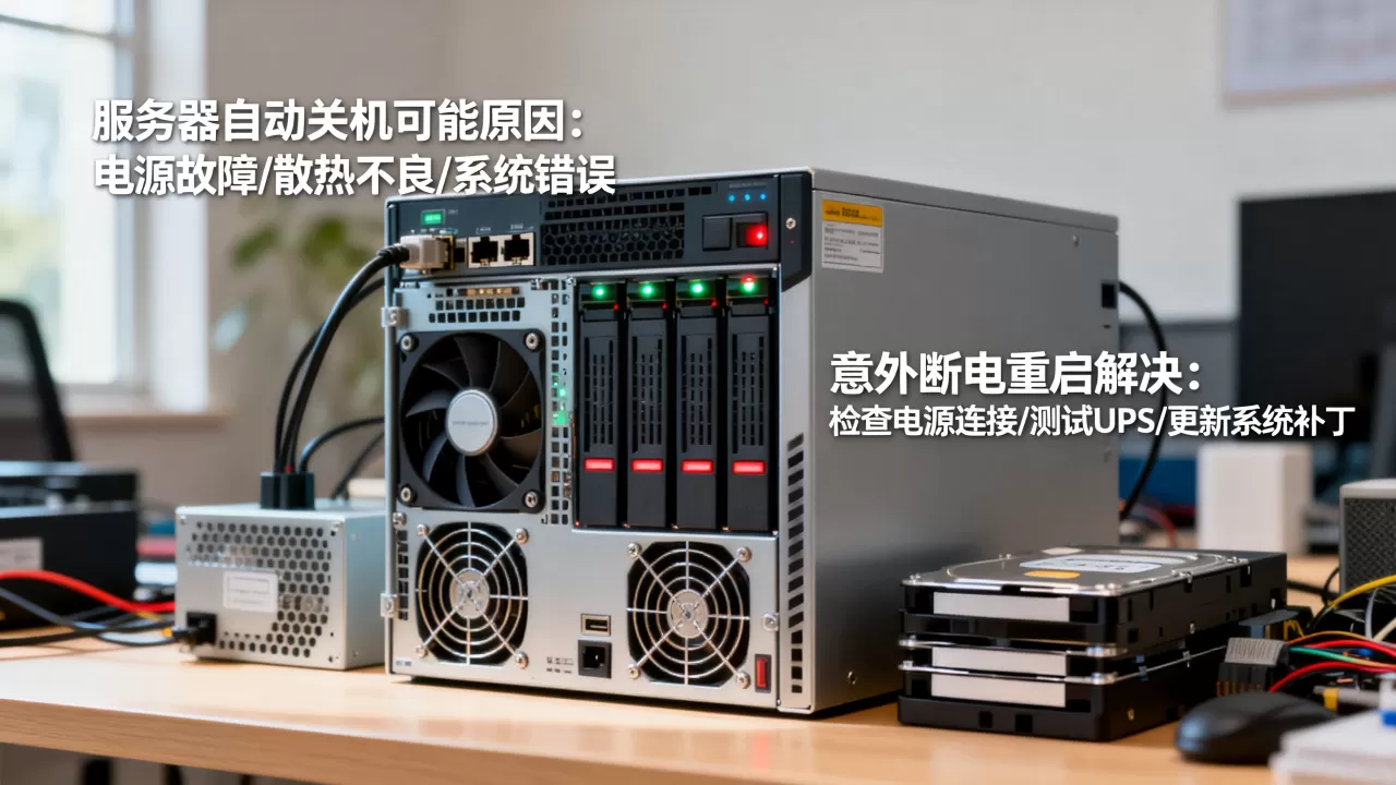 服务器自己关机是什么原因导致的,服务器意外断电重启解决 服务器自己关机是什么原因导致的,服务器意外断电重启解决