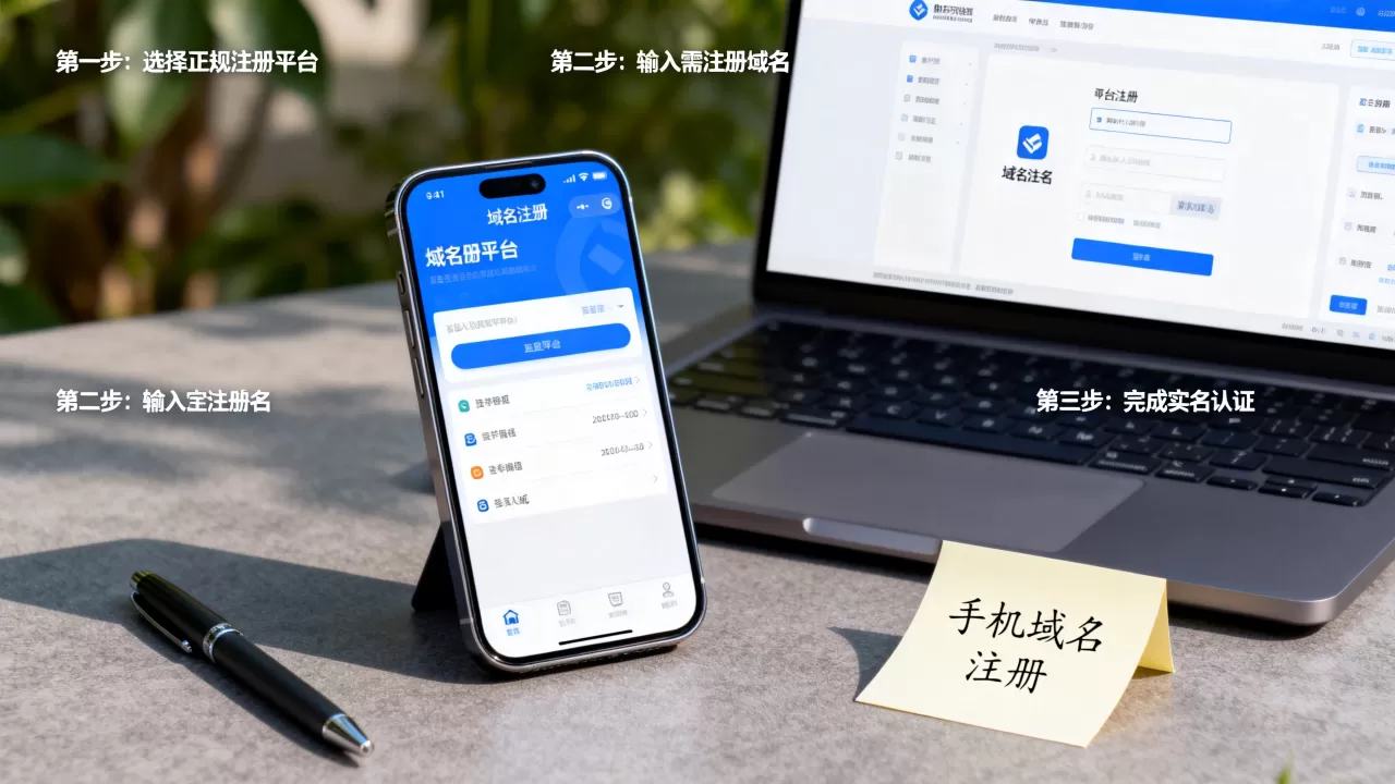 手机域名注册是什么？新手怎么注册手机域名？