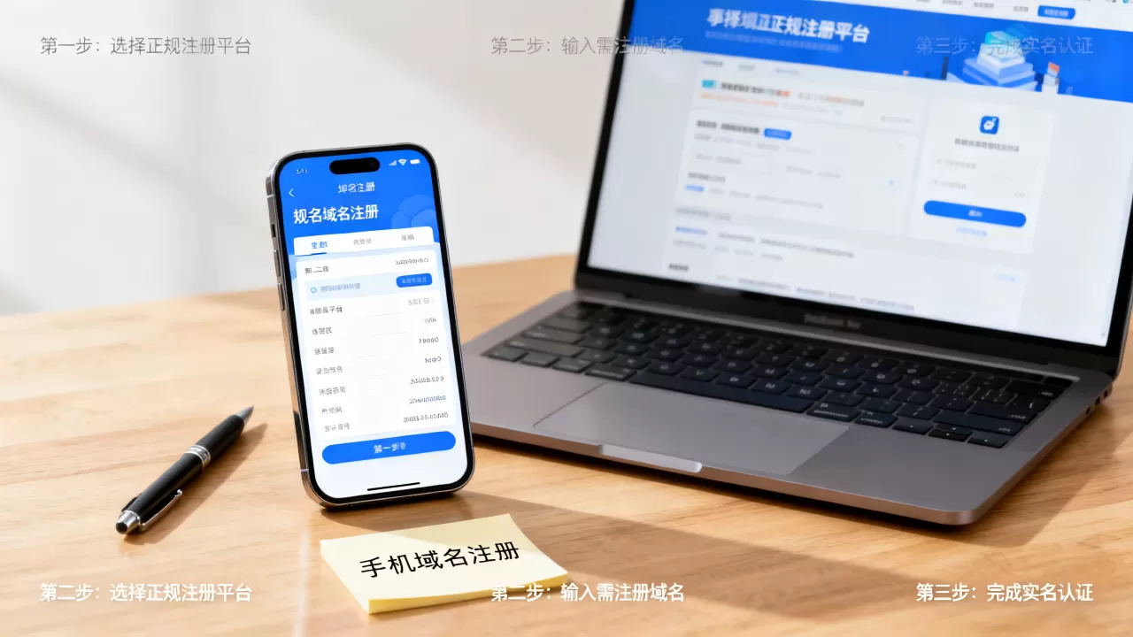 手机域名注册是什么？新手怎么注册手机域名？