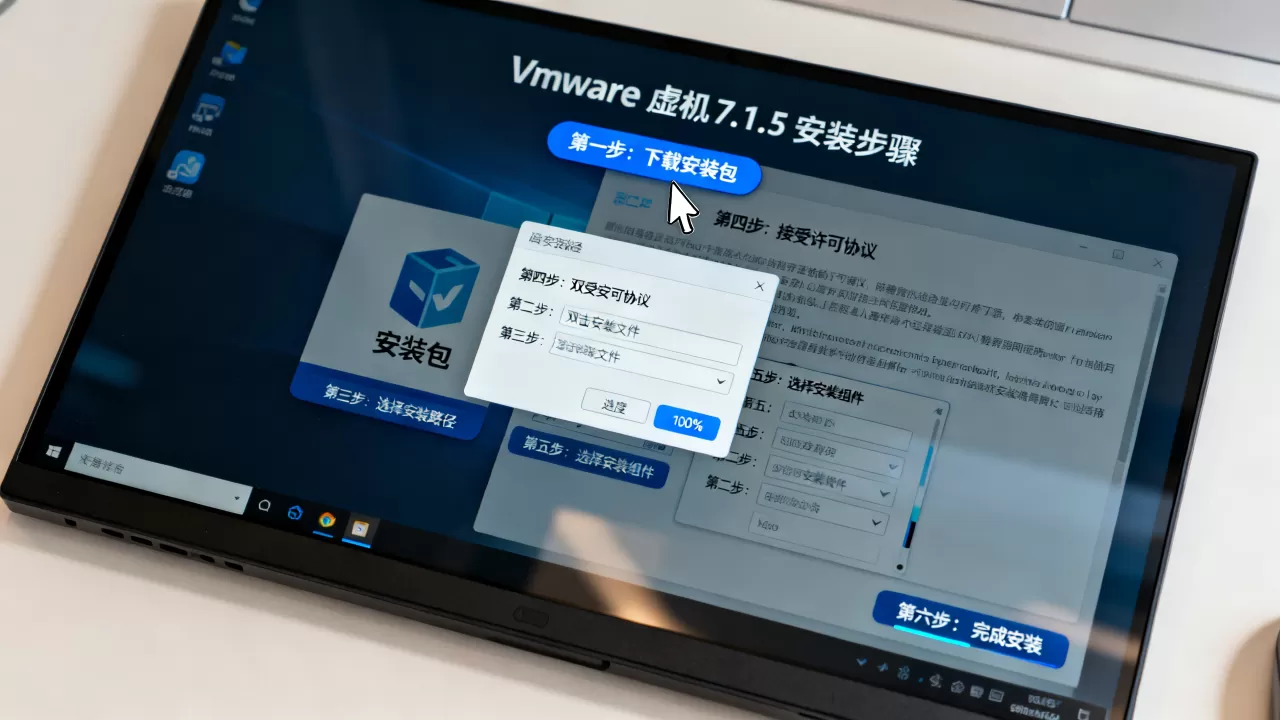 vmware虚拟机7.1.5怎么用?新手教程,虚拟机安装步骤详解 vmware虚拟机7.1.5怎么用?新手教程,虚拟机安装步骤详解