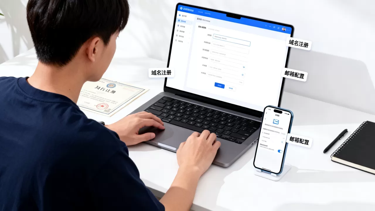 简米云域名注册邮箱,新手怎么选?配置流程是什么? 简米云域名注册邮箱,新手怎么选?配置流程是什么?