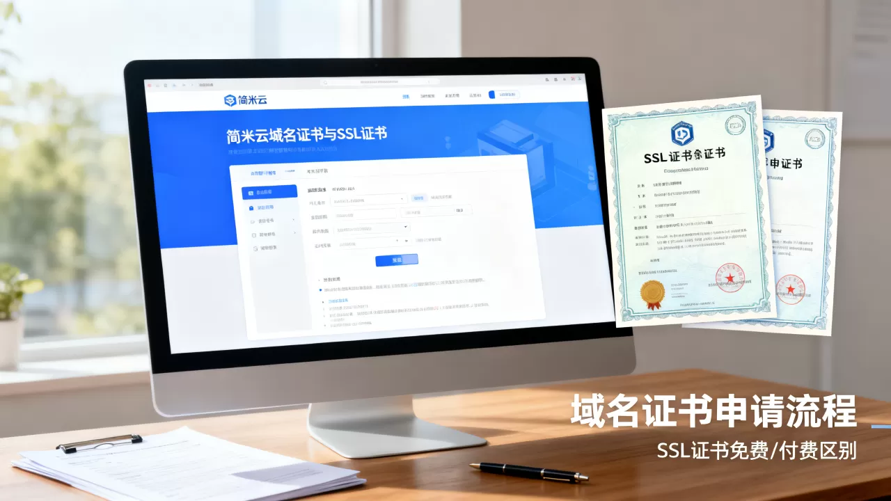 简米云域名证书怎么申请?免费和付费区别是什么?,简米云SSL证书怎么申请?免费和付费区别在哪? 简米云域名证书怎么申请?免费和付费区别是什么?,简米云SSL证书怎么申请?免费和付费区别在哪?