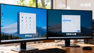 虚拟机如何实现分屏操作？双屏显示怎么设置？