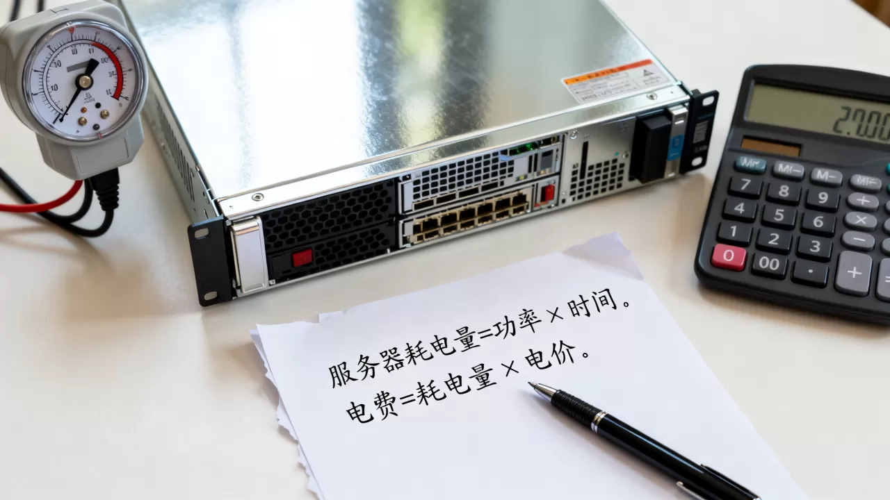 服务器耗电量和费用到底该怎么算？电费计算公式是什么