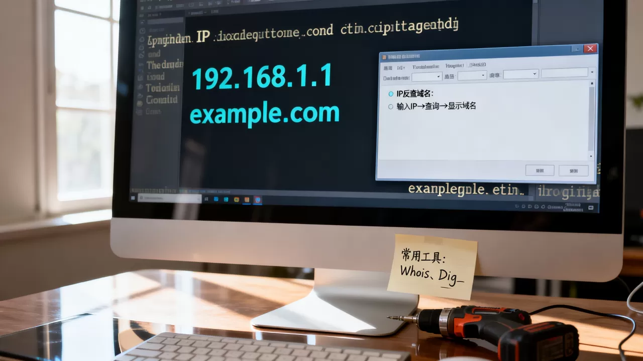 如何用IP查域名?具体步骤工具有哪些?IP反查域名方法详解 如何用IP查域名?具体步骤工具有哪些?IP反查域名方法详解