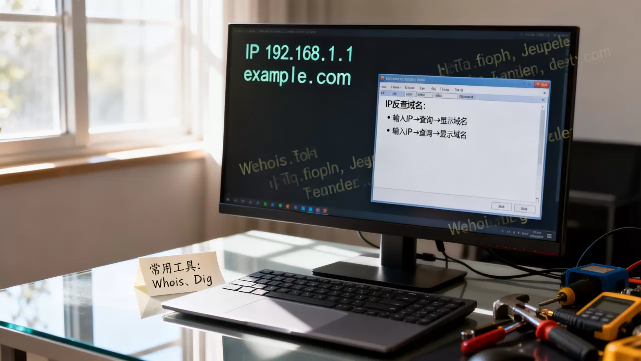如何用IP查域名?具体步骤工具有哪些?IP反查域名方法详解 如何用IP查域名?具体步骤工具有哪些?IP反查域名方法详解