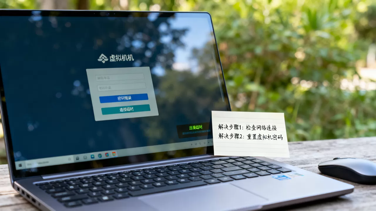 虚拟机登录系统失败怎么办,密码错误连接超时怎么解决? 虚拟机登录系统失败怎么办,密码错误连接超时怎么解决?
