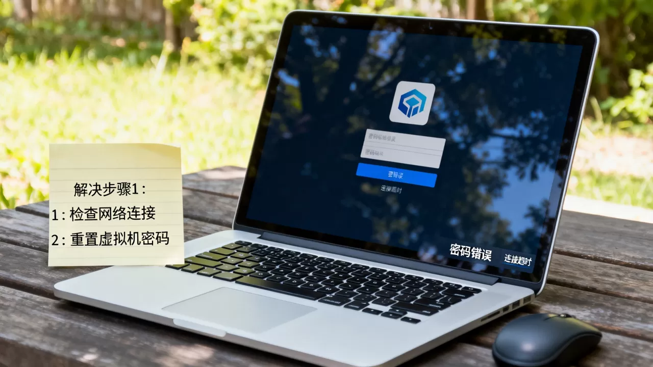 虚拟机登录系统失败怎么办,密码错误连接超时怎么解决? 虚拟机登录系统失败怎么办,密码错误连接超时怎么解决?