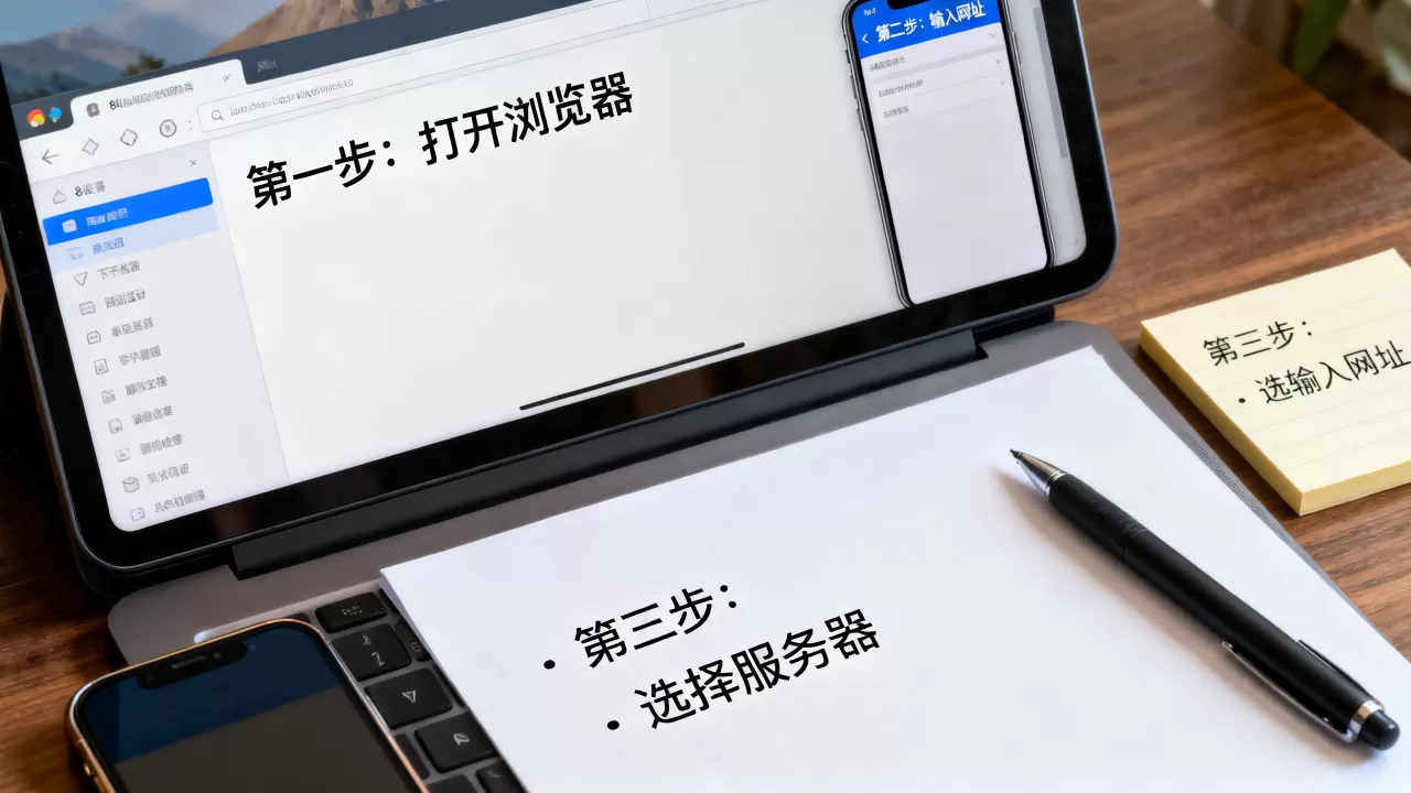 如何自主选择服务器网址?具体步骤有哪些? 如何自主选择服务器网址?具体步骤有哪些?