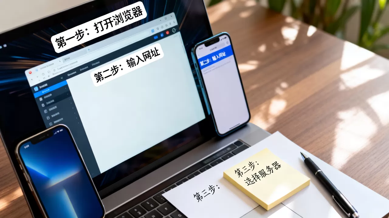 如何自主选择服务器网址?具体步骤有哪些? 如何自主选择服务器网址?具体步骤有哪些?